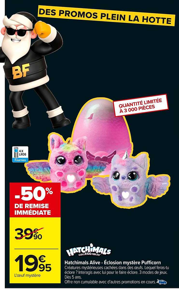 Hatchimals Alive - Éclosion mystère Pufficorn