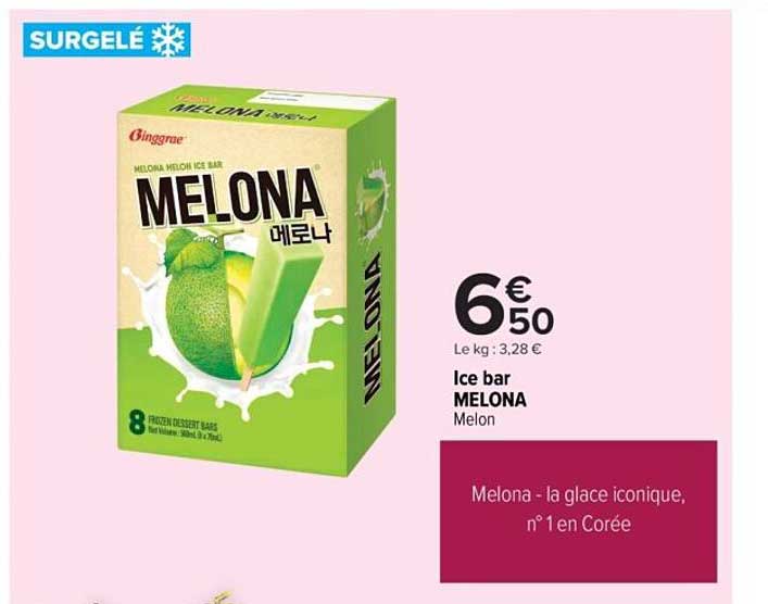 Ice bar MELONA Melon