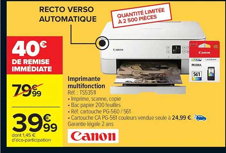 Imprimante multifonction Canon