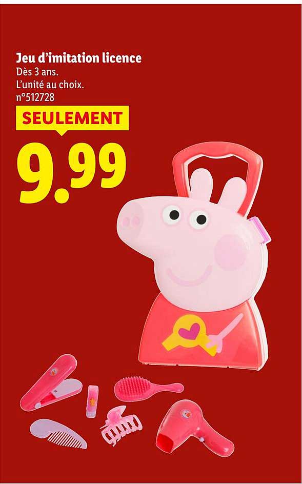 Jeu d’imitation licence