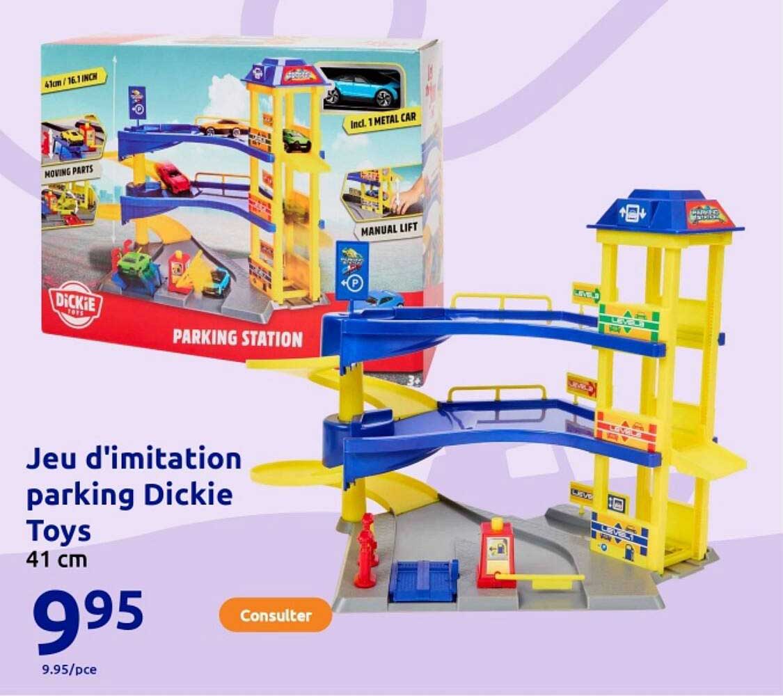 Jeu d'imitation parking Dickie Toys