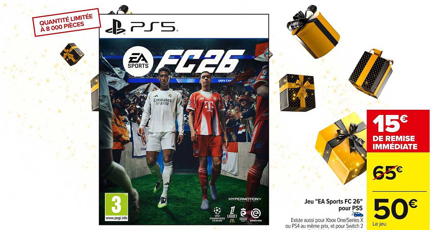 Jeu "EA Sports FC 26" pour PS5