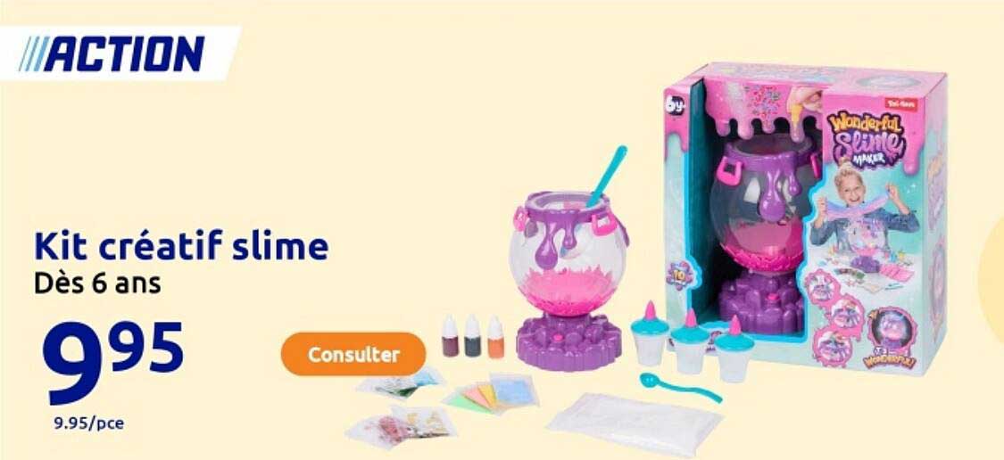 Kit créatif slime