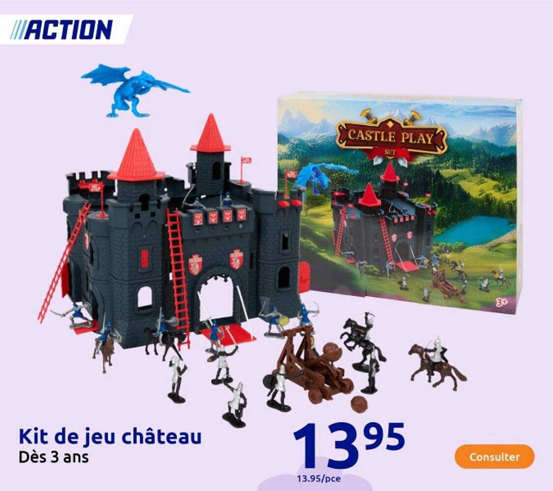 Kit de jeu château