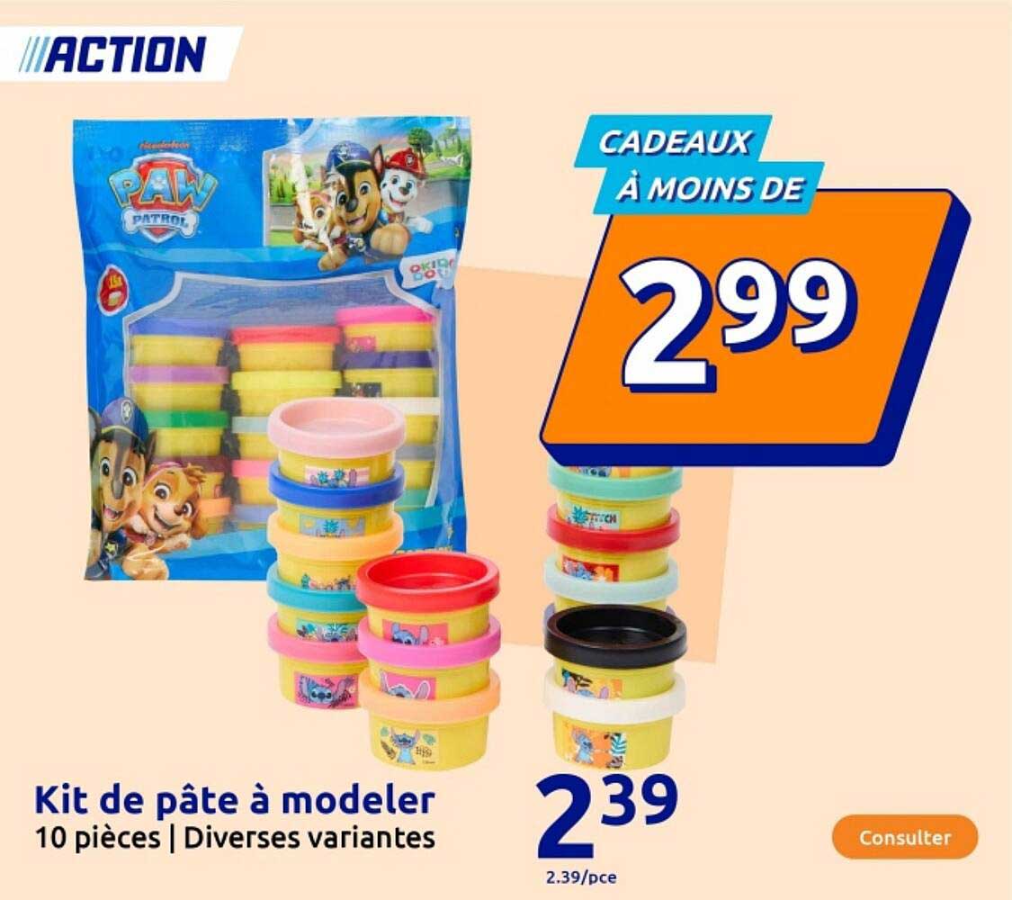 Kit de pâte à modeler