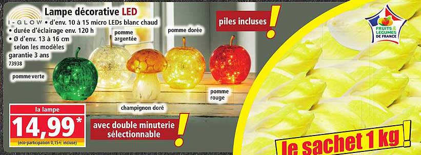 Lampe décorative LED