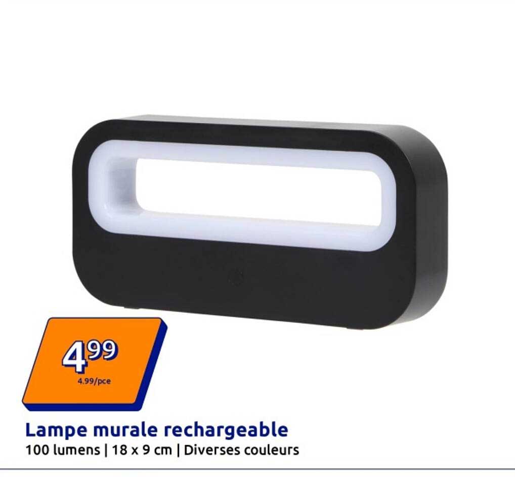 Lampe murale rechargeable