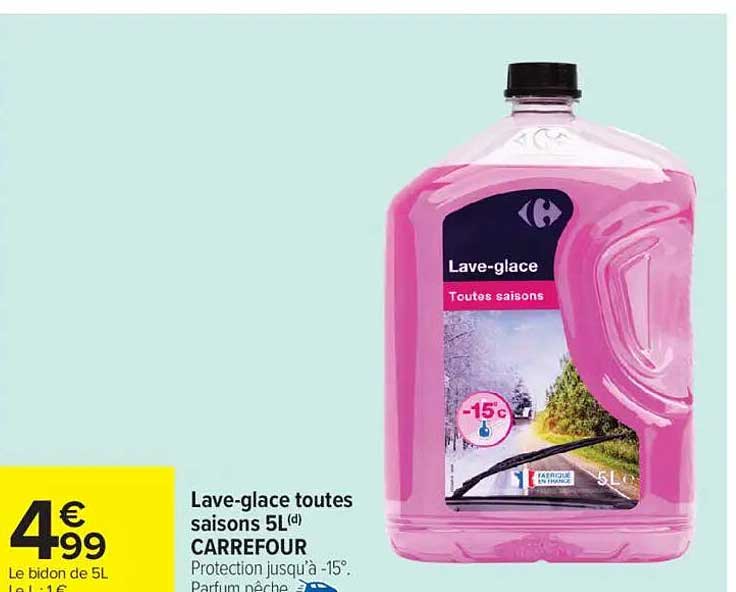 Lave-glace toutes saisons 5L