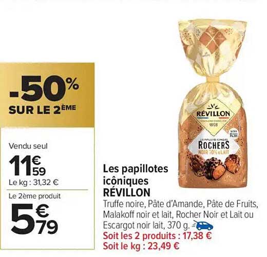 Les papillotes iconiques RÉVILLON