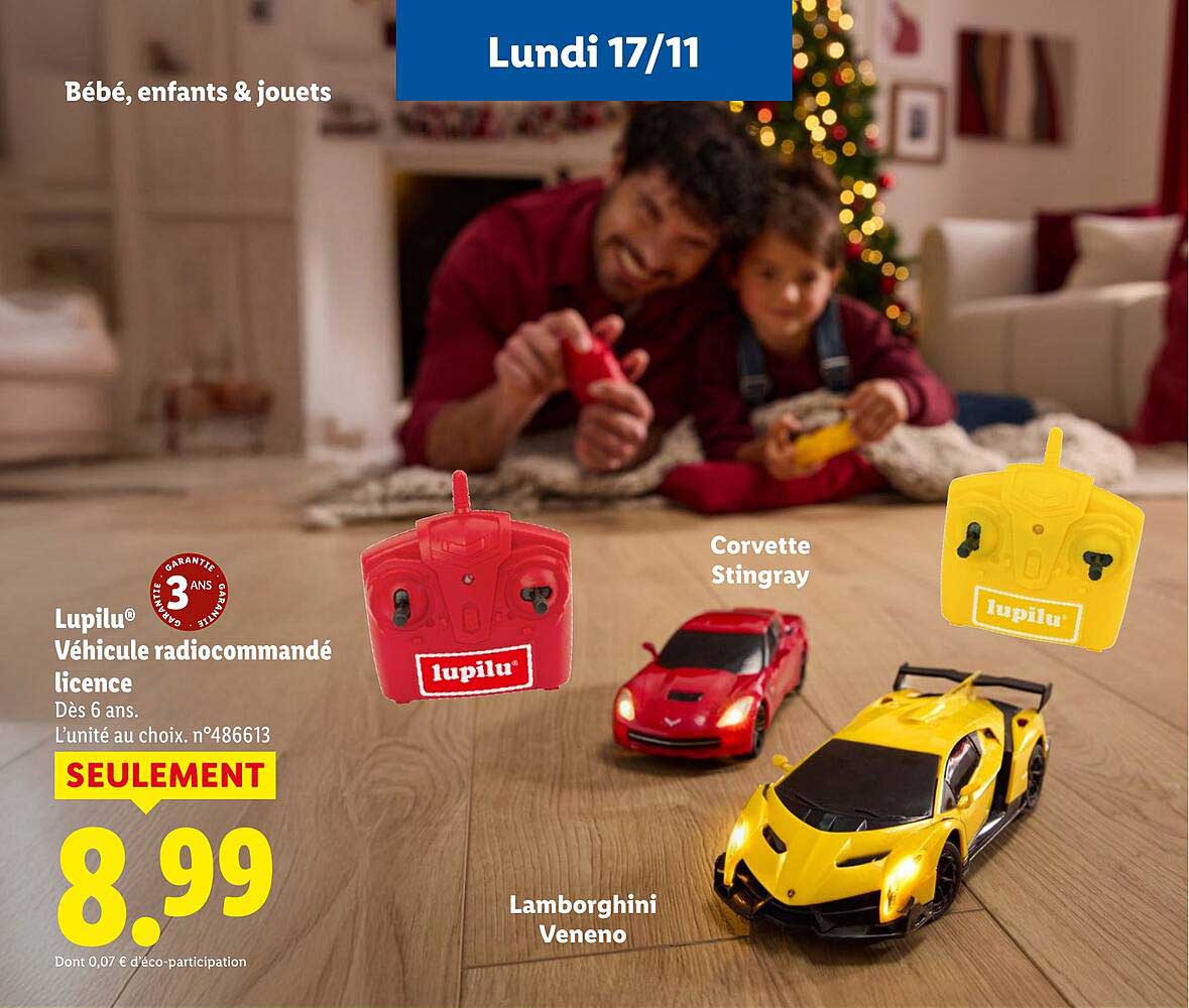 Lupilu® Véhicule radiocommandé licence
