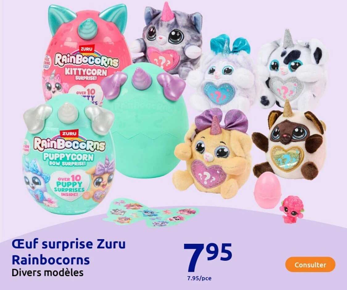Œuf surprise Zuru Rainbocorns