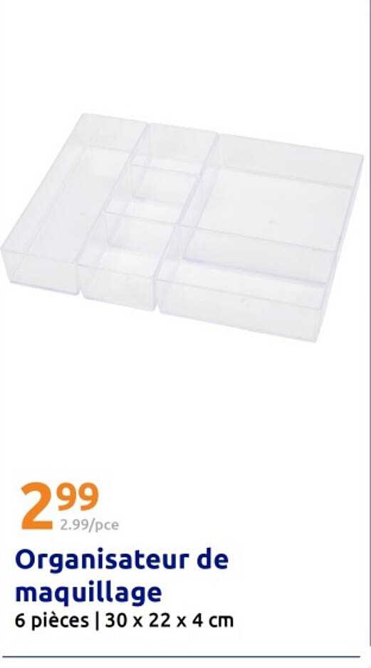 Organisateur de maquillage