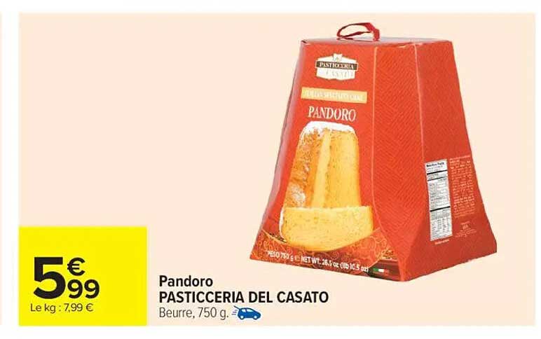 Pandoro PASTICCERIA DEL CASATO
