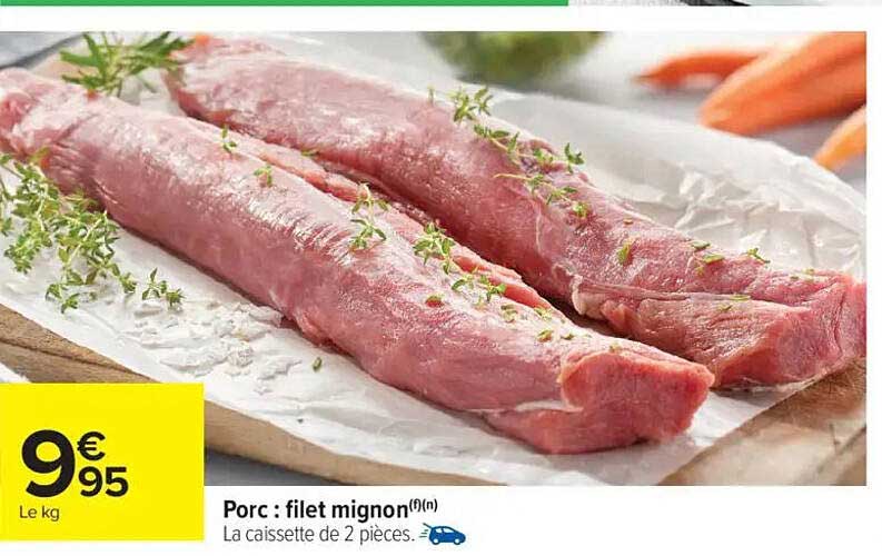 Porc : filet mignon