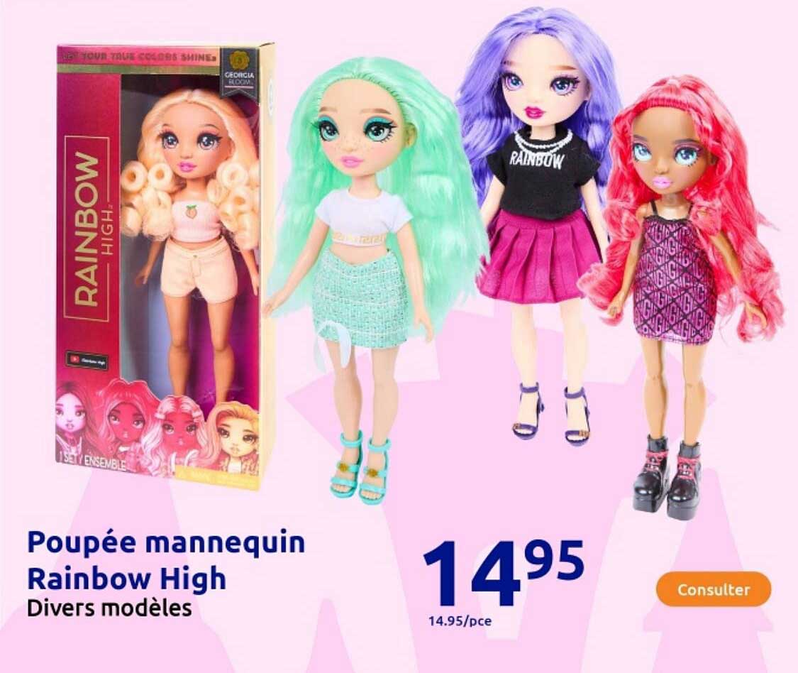 Poupée mannequin Rainbow High