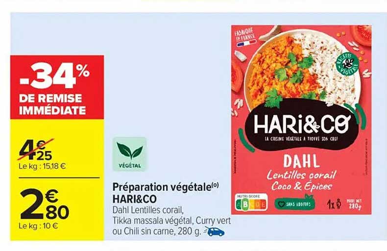 Préparation végétale HARi&CO