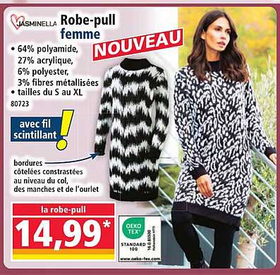 Robe-pull femme