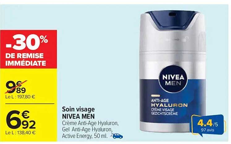 Soin visage NIVEA MEN