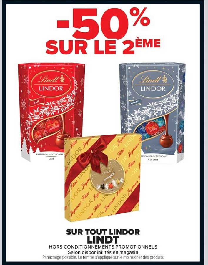 SUR TOUT LINDOR LINDT