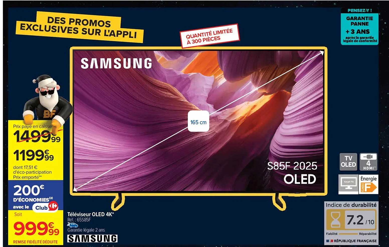 Téléviseur OLED 4K Samsung S85F 2025