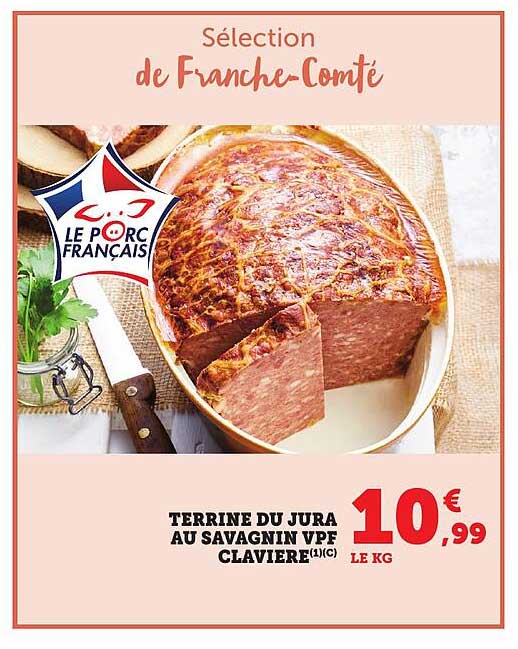 Terrine du Jura au Savagnin VPF Clavière