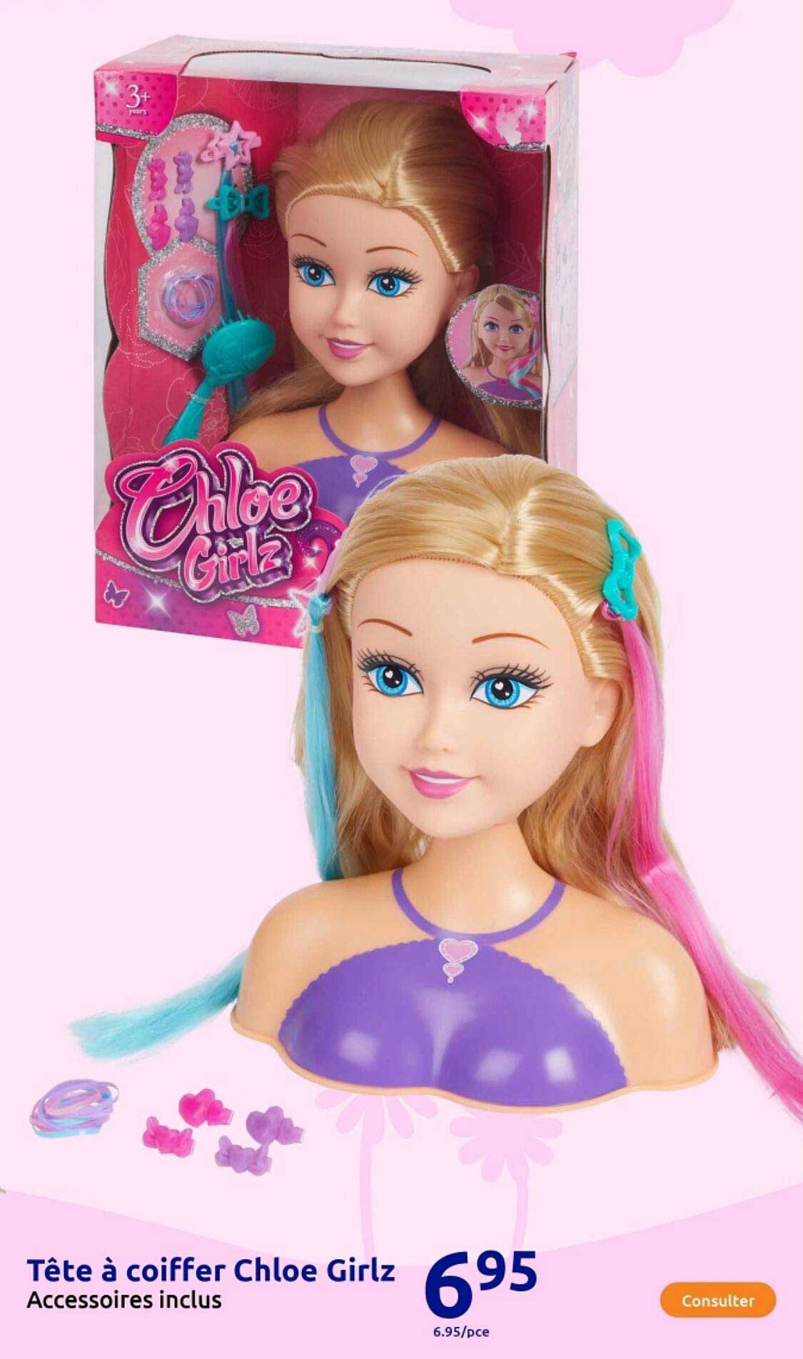 Tête à coiffer Chloe Girlz