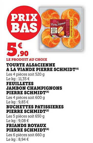 Tourte Alsacienne à la viande Pierre Schmidt