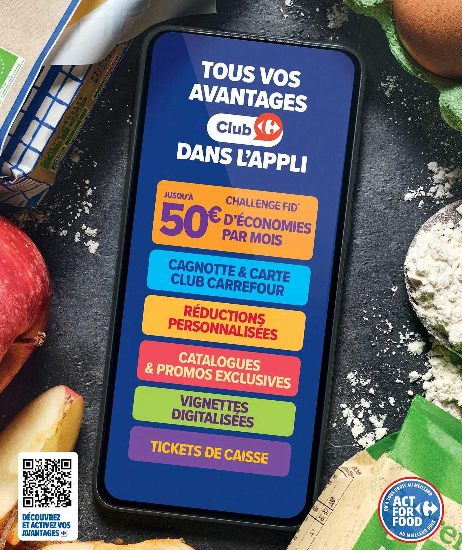 Tous vos avantages Club dans l'appli