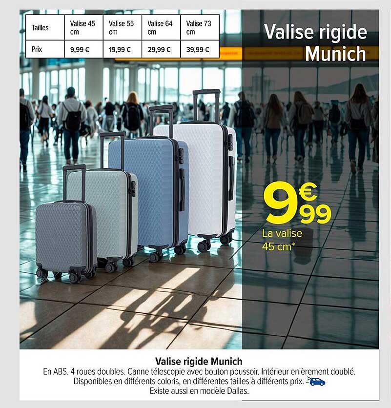 Valise rigide Munich