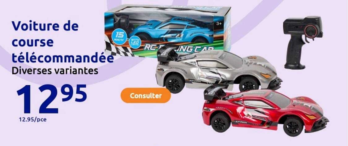 Voiture de course télécommandée