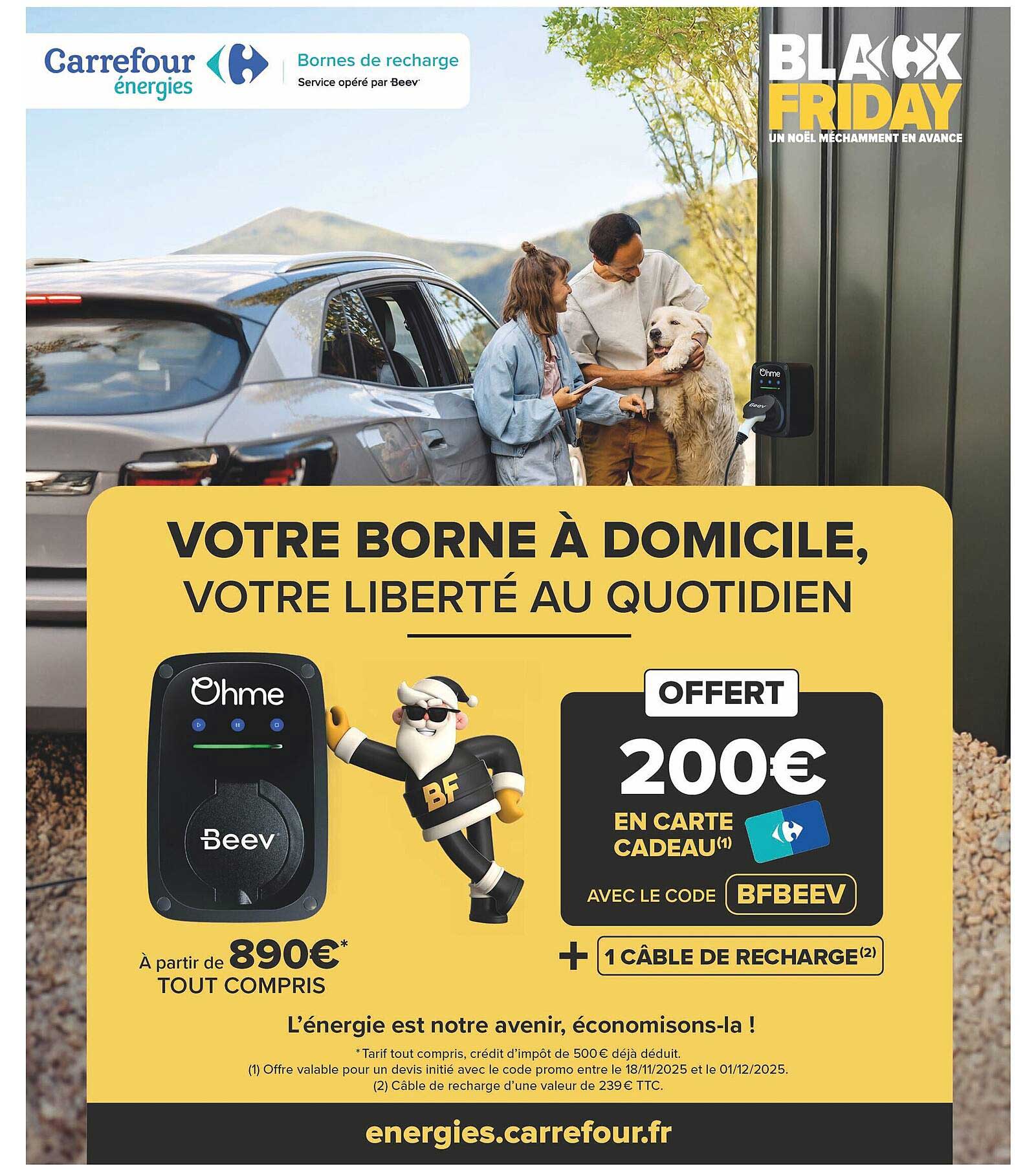 Votre borne à domicile, votre liberté au quotidien