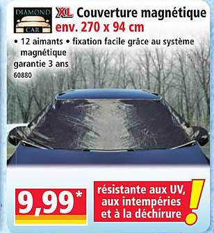 XL Couverture magnétique