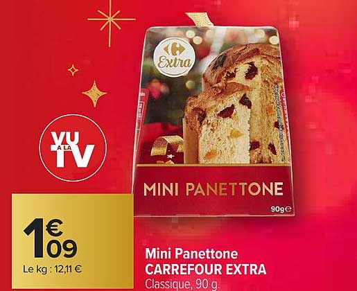 Mini Panettone CARREFOUR EXTRA