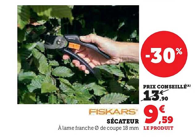 FISKARS SÉCATEUR