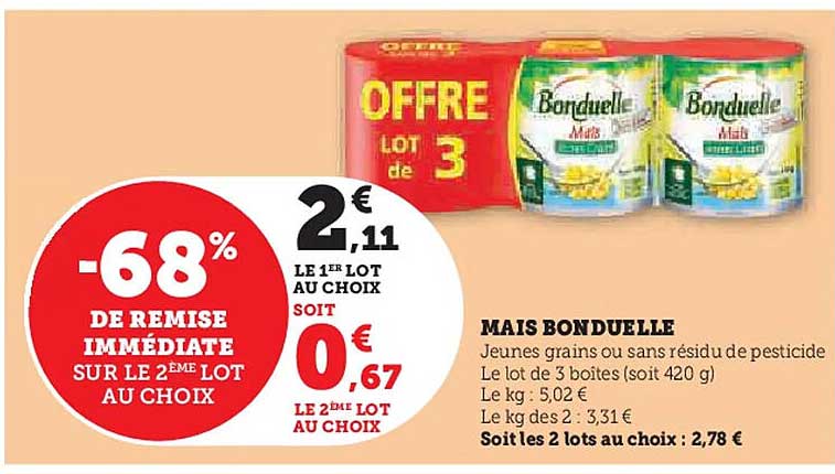 MAIS BONDUELLE
