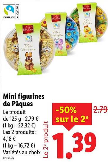 Mini figurines de Pâques
