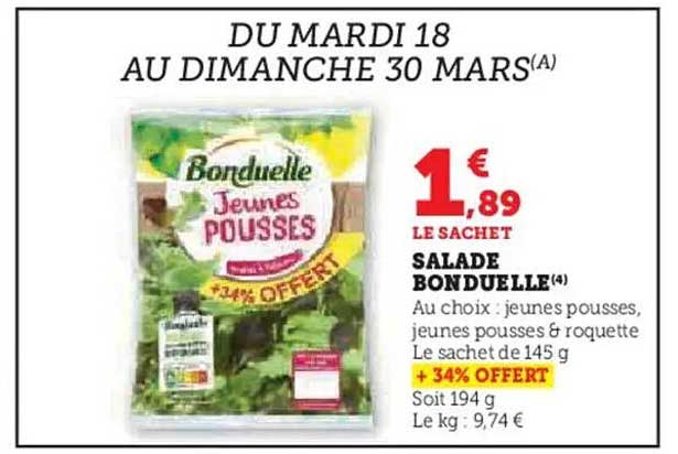 SALADE BONDUELLE