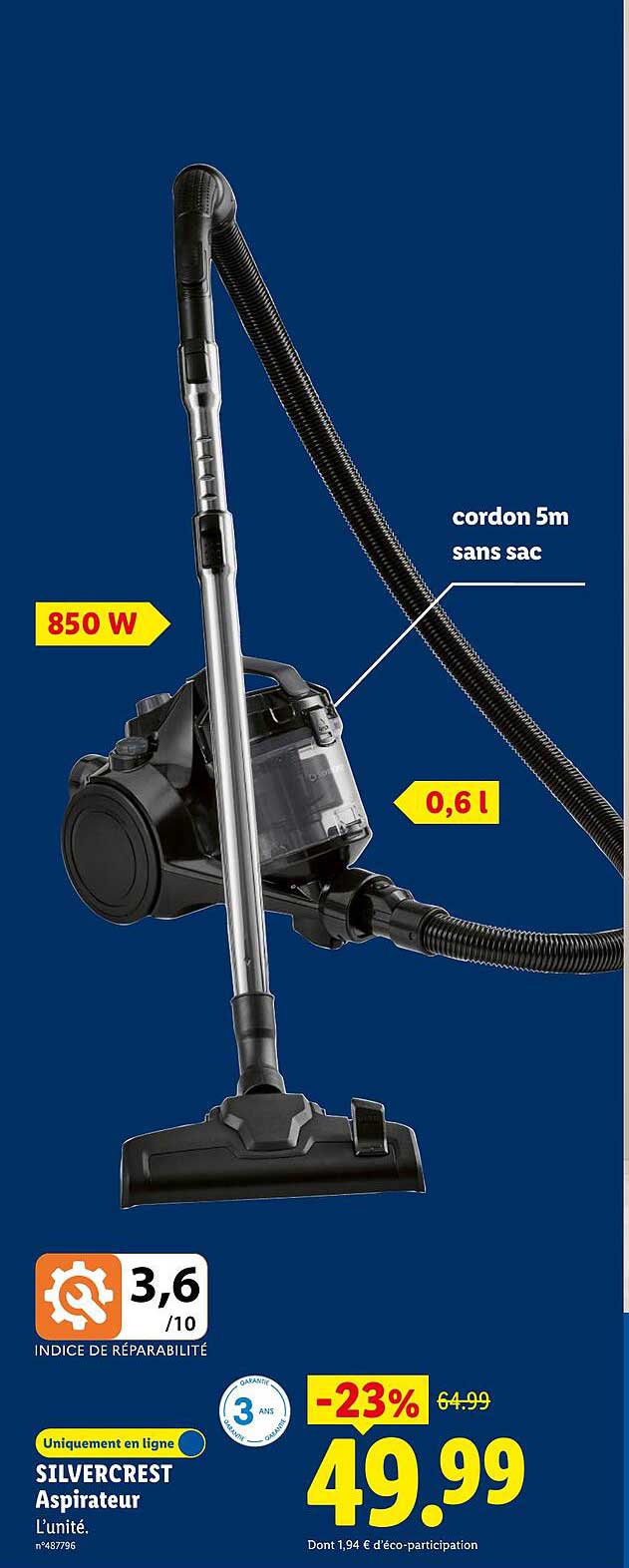 Aspirateur Chez Lidl Jeudinull