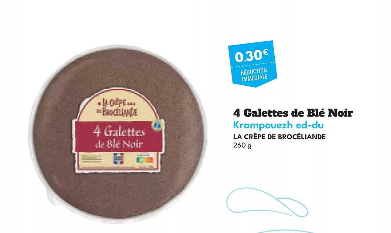 4 Galettes de Blé Noir