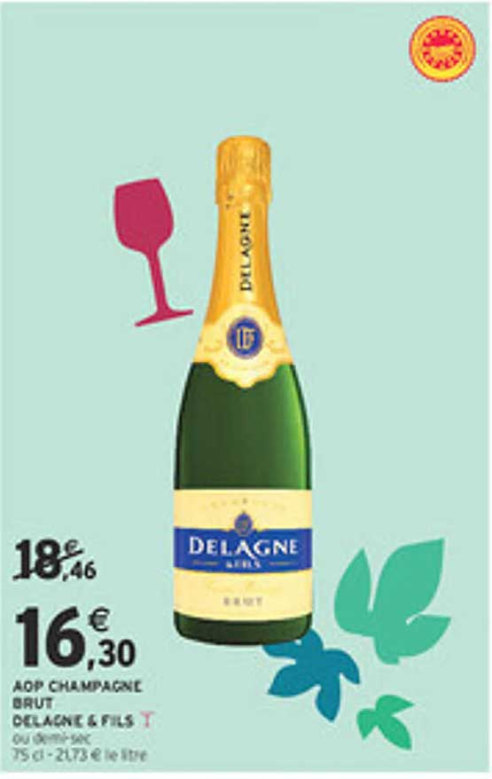 AOP CHAMPAGNE BRUT DELAGNE & FILS