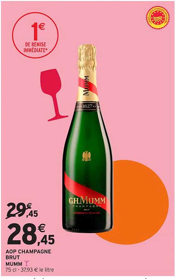 AOP CHAMPAGNE BRUT MUMM