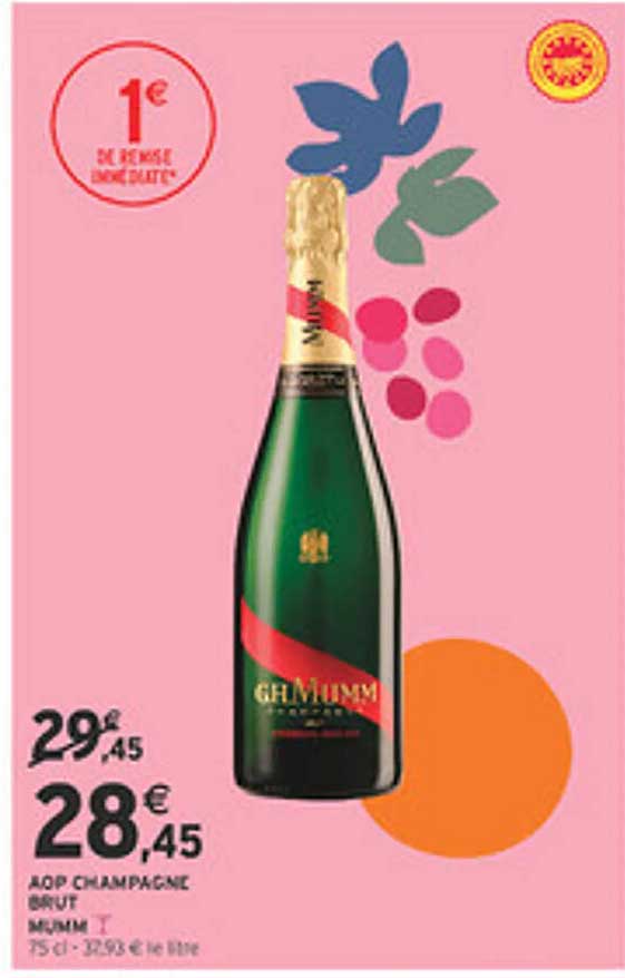AOP CHAMPAGNE BRUT MUMM