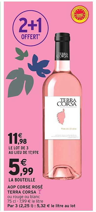 AOP CORSE ROSÉ TERRA CORSA