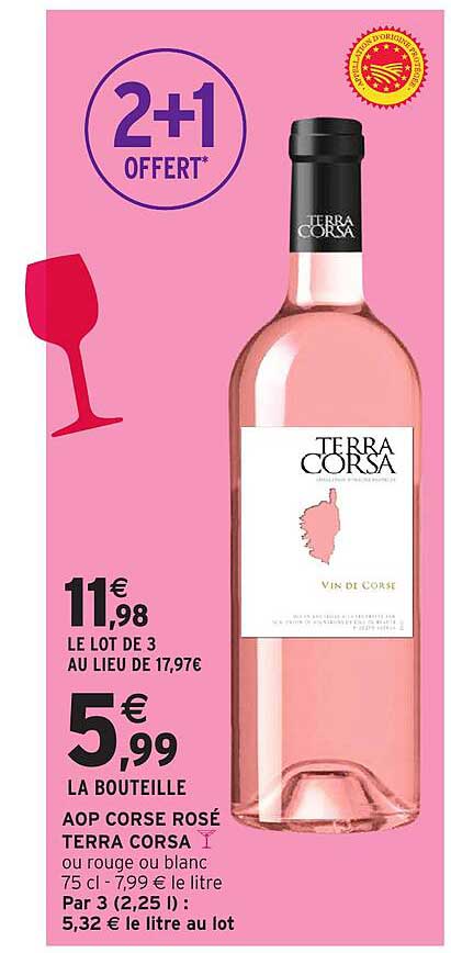 AOP CORSE ROSÉ TERRA CORSA I