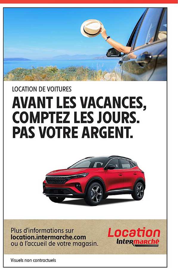 AVANT LES VACANCES, COMPTEZ LES JOURS. PAS VOTRE ARGENT.