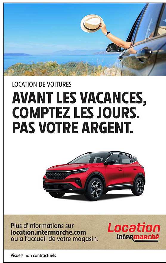AVANT LES VACANCES, COMPTEZ LES JOURS. PAS VOTRE ARGENT.