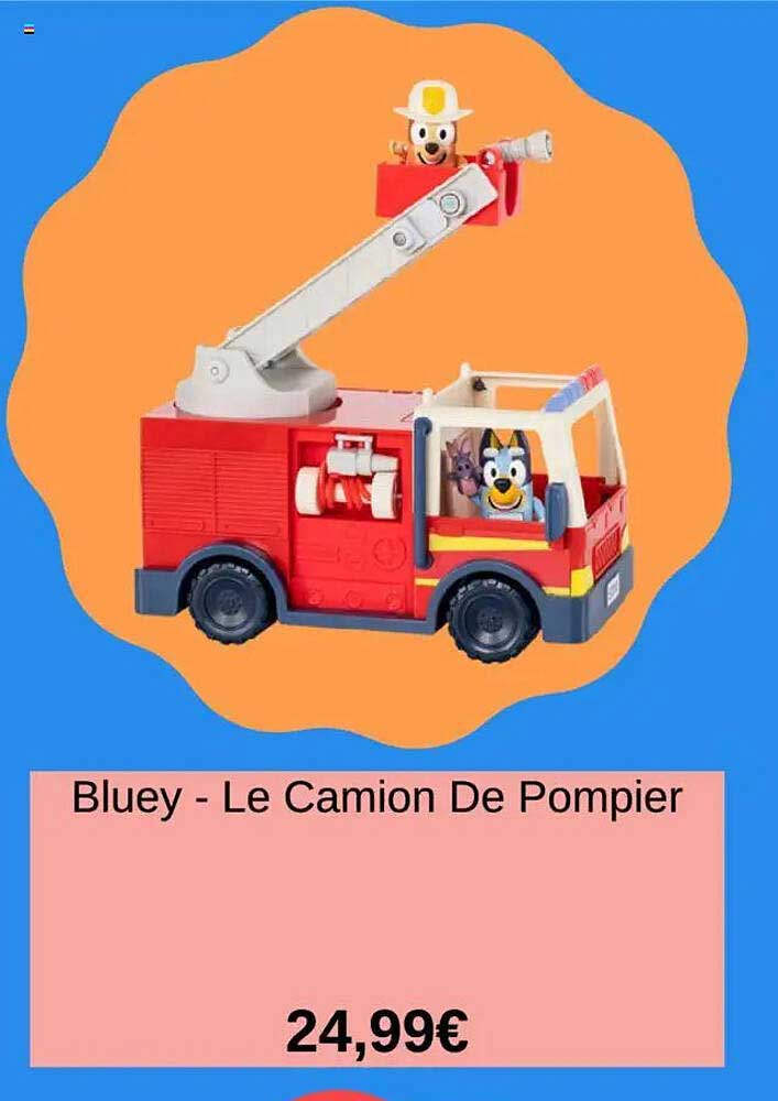 Bluey - Le Camion De Pompier