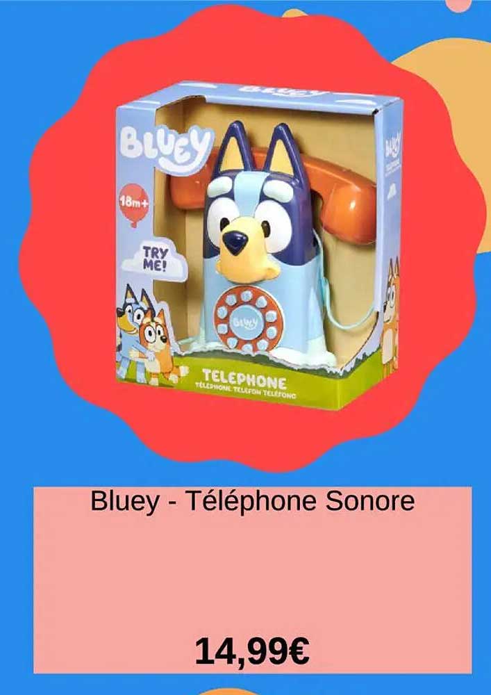 Bluey - Téléphone Sonore