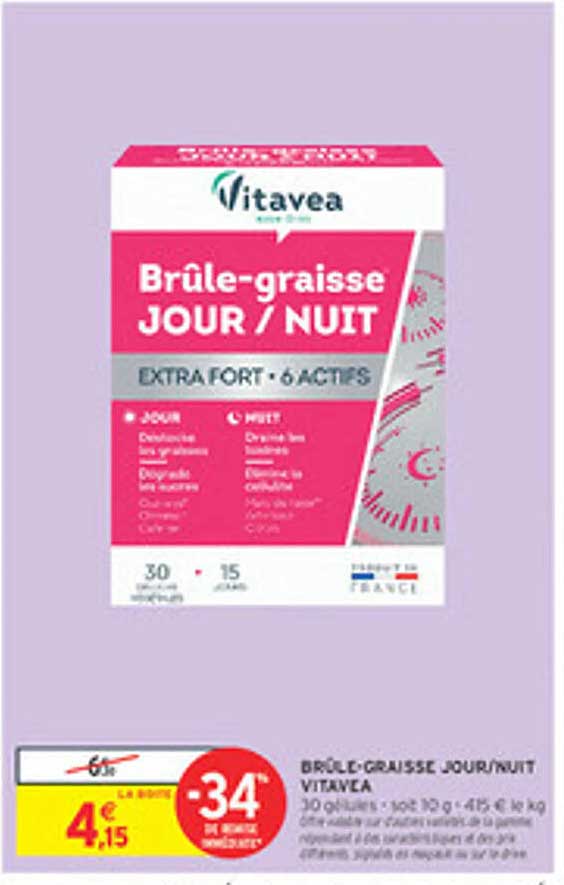 BRÛLE-GRAISSE JOUR/NUIT VITAVEA