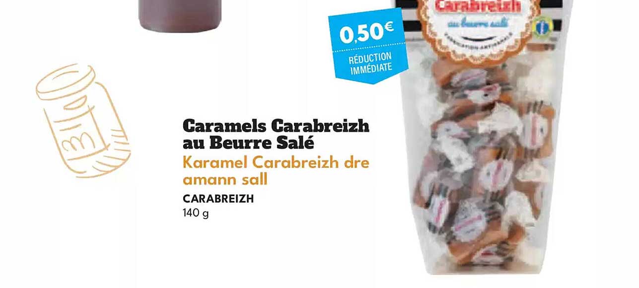 Caramels Carabreizh au Beurre Salé